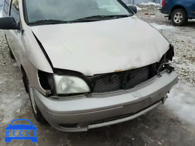 2002 TOYOTA SIENNA LE/ 4T3ZF13C32U435904 зображення 9