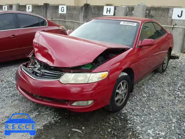 2002 TOYOTA CAMRY SOLA 2T1CE22P22C001468 image 1