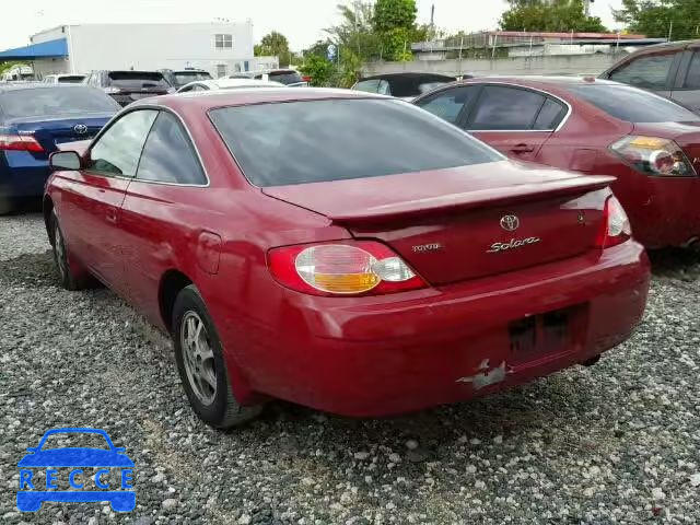 2002 TOYOTA CAMRY SOLA 2T1CE22P22C001468 image 2