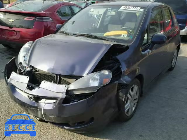 2008 HONDA FIT SPORT JHMGD38678S025490 image 1