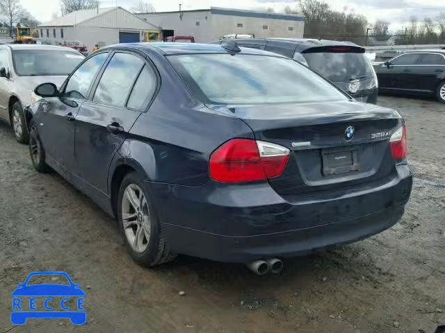 2008 BMW 328XI WBAVC93578K042557 Bild 2