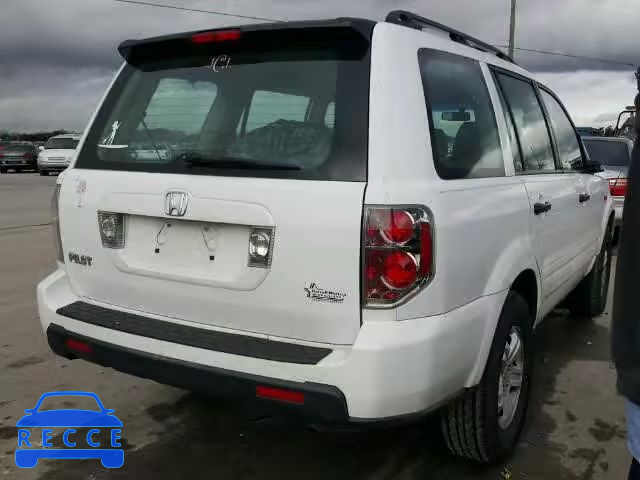 2006 HONDA PILOT LX 5FNYF28176B016264 зображення 3