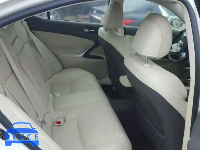 2011 LEXUS IS 250 JTHBF5C29B5131112 зображення 5