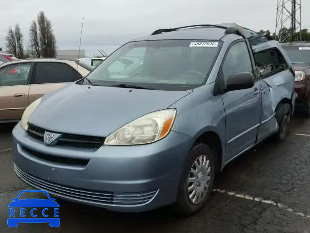 2004 TOYOTA SIENNA CE/ 5TDZA23C74S206005 image 1