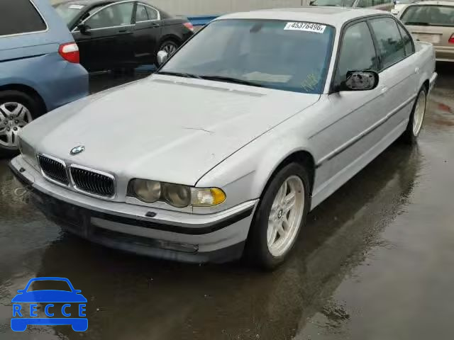 2001 BMW 740IL WBAGH83491DP33062 image 1