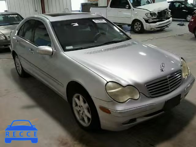 2002 MERCEDES-BENZ C240 WDBRF61J72F186196 Bild 0