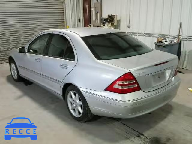 2002 MERCEDES-BENZ C240 WDBRF61J72F186196 Bild 2