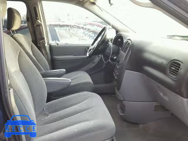 2005 DODGE GRAND CARA 2D4GP44L85R535888 зображення 4