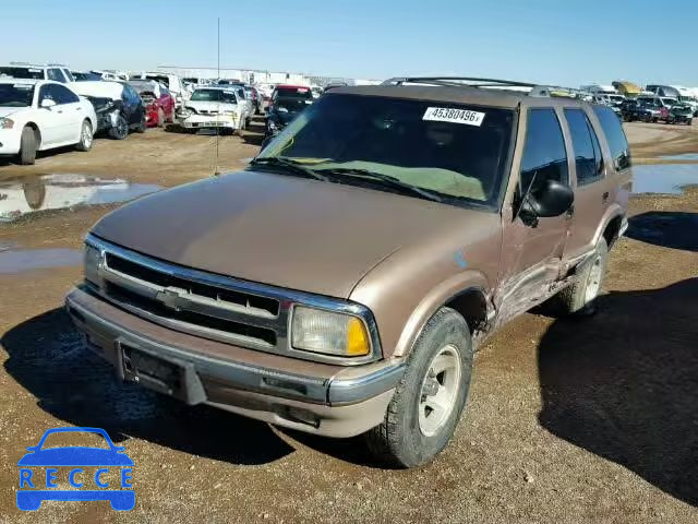 1996 CHEVROLET BLAZER 1GNCS13W3T2145059 зображення 1