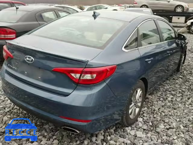 2016 HYUNDAI SONATA SE 5NPE24AF4GH387417 зображення 3