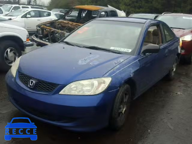 2004 HONDA CIVIC DX V 1HGEM22194L060893 зображення 1