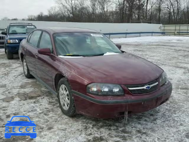 2000 CHEVROLET IMPALA 2G1WF52E8Y9155727 image 0