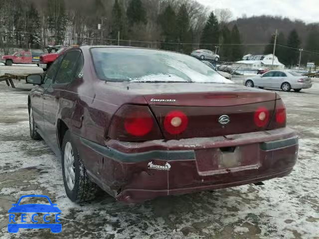 2000 CHEVROLET IMPALA 2G1WF52E8Y9155727 image 2