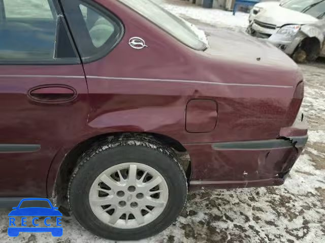 2000 CHEVROLET IMPALA 2G1WF52E8Y9155727 image 8