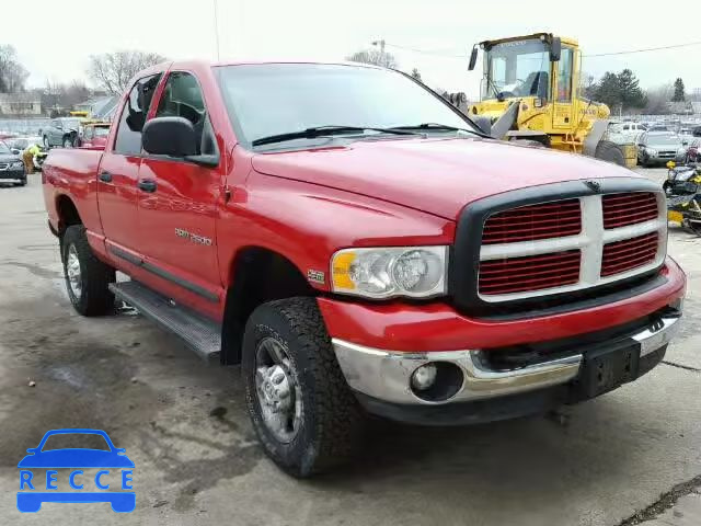 2005 DODGE RAM 2500 Q 3D7KS28D75G789696 зображення 0