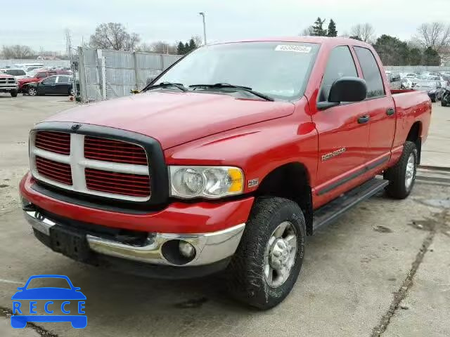 2005 DODGE RAM 2500 Q 3D7KS28D75G789696 зображення 1