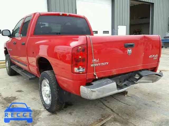 2005 DODGE RAM 2500 Q 3D7KS28D75G789696 image 2