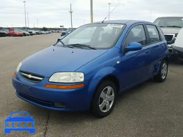 2007 CHEVROLET AVEO/LS KL1TD66667B721865 image 1