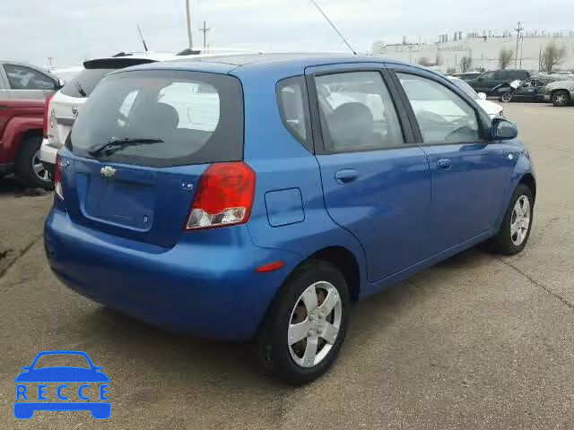 2007 CHEVROLET AVEO/LS KL1TD66667B721865 зображення 3