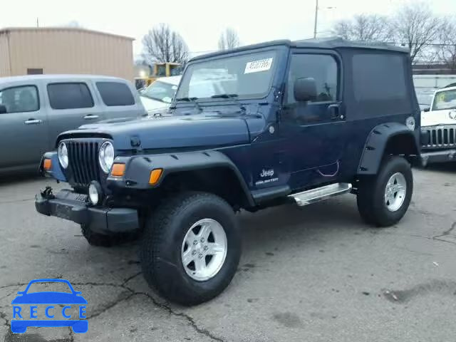 2004 JEEP WRANGLER S 1J4FA49S24P759694 image 1