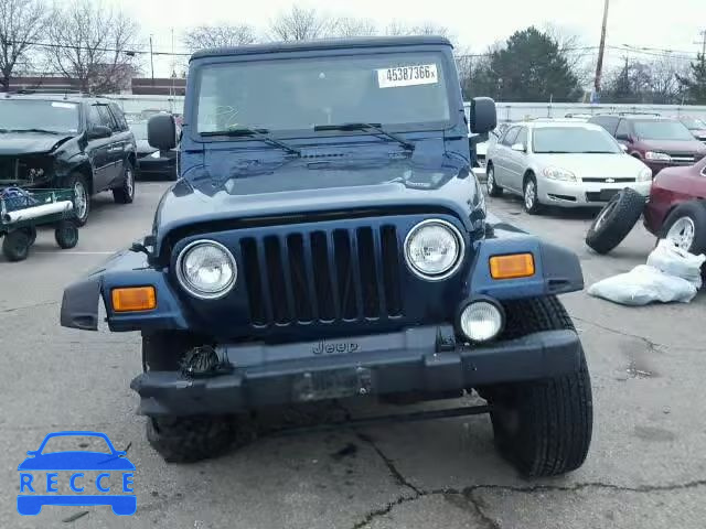 2004 JEEP WRANGLER S 1J4FA49S24P759694 image 8