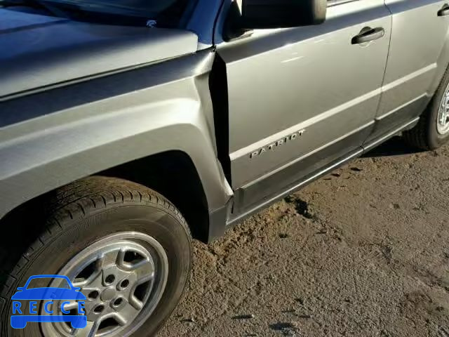 2012 JEEP PATRIOT SP 1C4NJPBA4CD639559 зображення 9