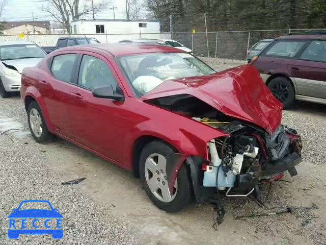 2008 DODGE AVENGER SE 1B3LC46K18N631862 зображення 0