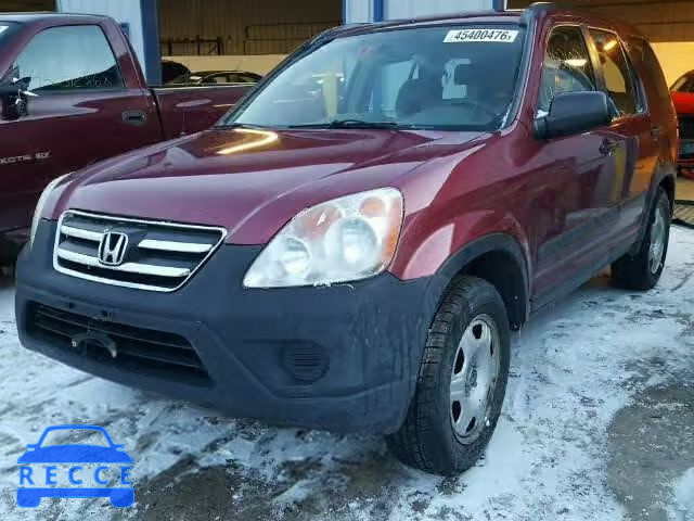 2005 HONDA CR-V LX SHSRD78525U338313 image 1