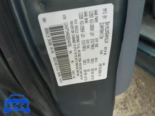 2005 DODGE GRAND CARA 1D4GP24R65B244765 image 9