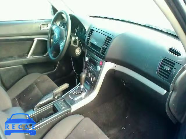 2009 SUBARU OUTBACK 2. 4S4BP61C097335727 image 4
