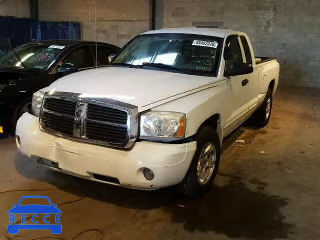 2005 DODGE DAKOTA SLT 1D7HE42K45S126454 image 1