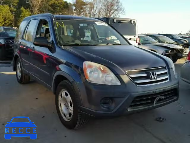 2006 HONDA CR-V LX JHLRD68596C011667 зображення 0