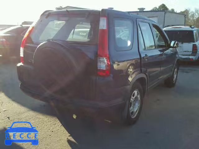 2006 HONDA CR-V LX JHLRD68596C011667 зображення 3