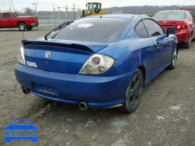 2004 HYUNDAI TIBURON KMHHM65D04U150688 зображення 3