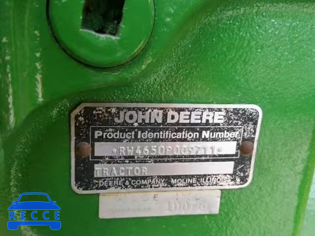 1985 JOHN DEERE TRACTOR RW4650P009711 зображення 9