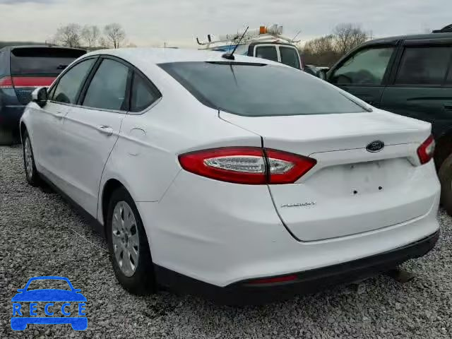 2014 FORD FUSION S 3FA6P0G71ER208491 image 2