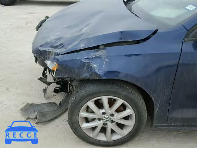 2011 VOLKSWAGEN JETTA SE 3VWDX7AJ4BM333361 image 9