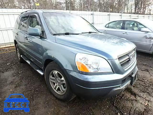 2005 HONDA PILOT EXL 5FNYF18575B032184 image 0