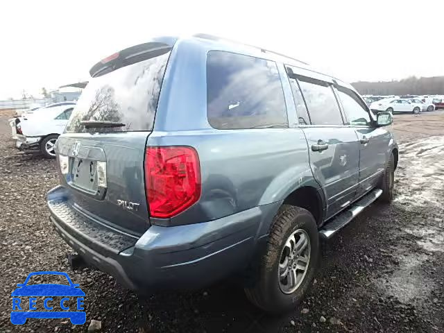 2005 HONDA PILOT EXL 5FNYF18575B032184 image 3