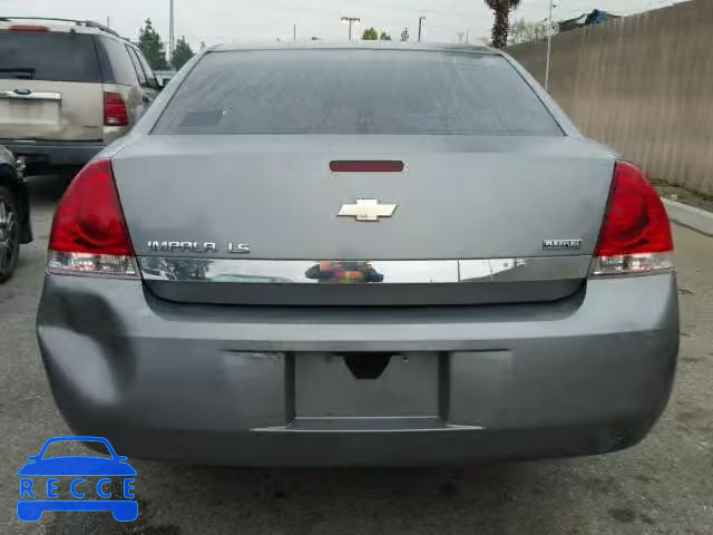 2007 CHEVROLET IMPALA LS 2G1WB55K479108142 зображення 9