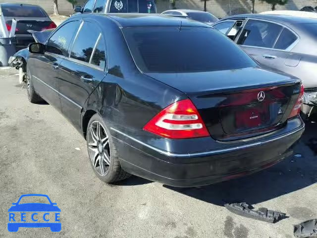 2003 MERCEDES-BENZ C240 WDBRF61J73F316799 зображення 2