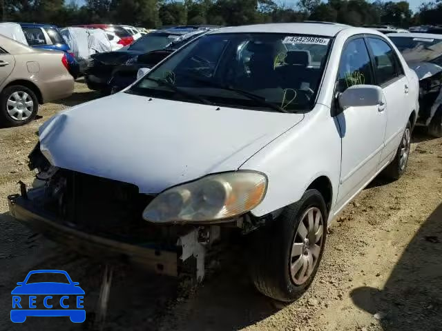 2003 TOYOTA COROLLA CE 1NXBR32E43Z047520 зображення 1