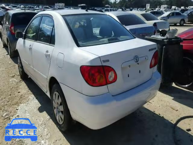 2003 TOYOTA COROLLA CE 1NXBR32E43Z047520 зображення 2