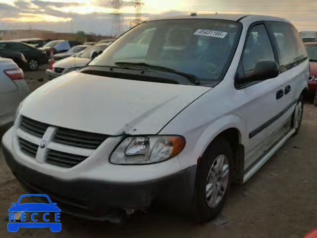 2007 DODGE CARAVAN SE 1D4GP25R97B172753 зображення 1