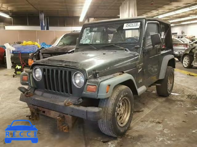 1997 JEEP WRANGLER S 1J4FY19S4VP483904 Bild 1