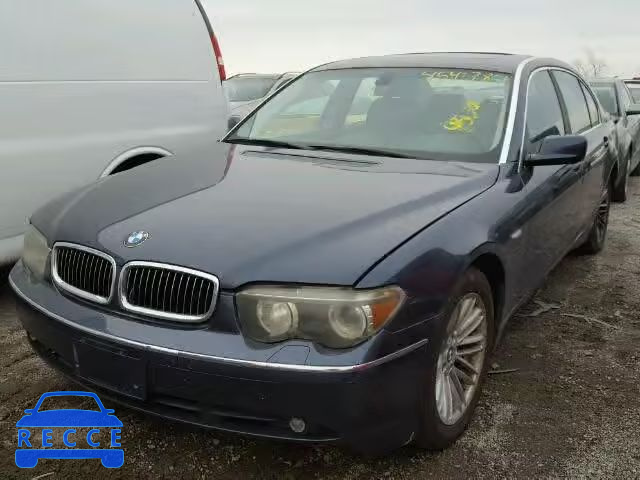 2003 BMW 745LI WBAGN63473DR12961 зображення 1
