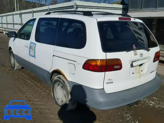 1999 TOYOTA SIENNA LE/ 4T3ZF13C6XU132090 зображення 2