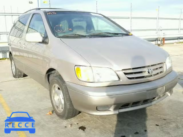 2002 TOYOTA SIENNA LE/ 4T3ZF13C62U445567 зображення 0