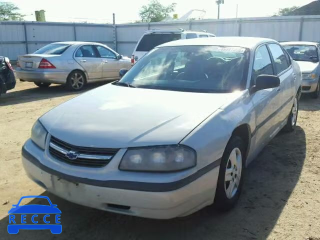 2004 CHEVROLET IMPALA 2G1WF52E049321149 зображення 1