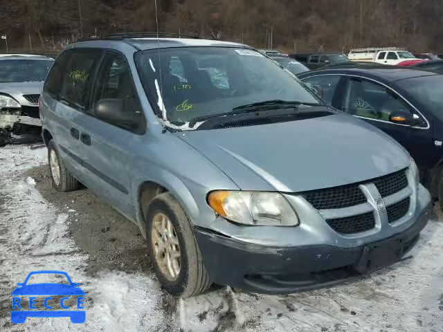 2003 DODGE CARAVAN SE 1D4GP25363B117246 image 0